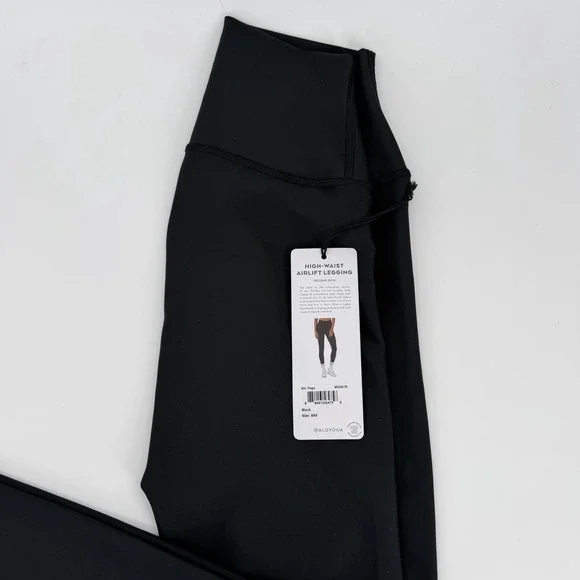 ALO 7/8 High-Waist Airlift Legging SIZE XXS Black NWT - Picture 3 of 6